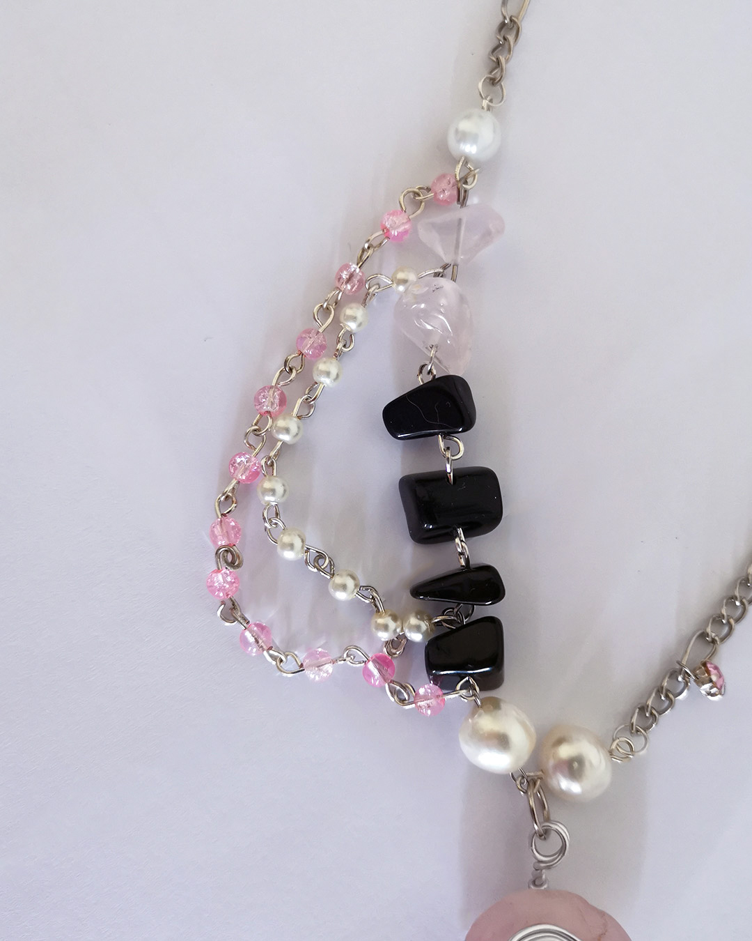 Rose Quartz Necklace - Image 4