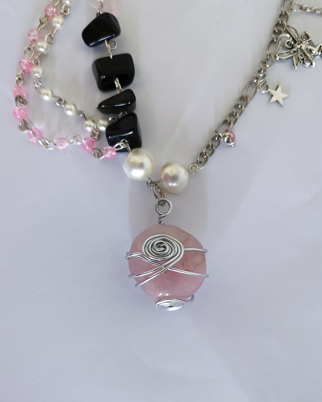 Rose Quartz Necklace - Image 2
