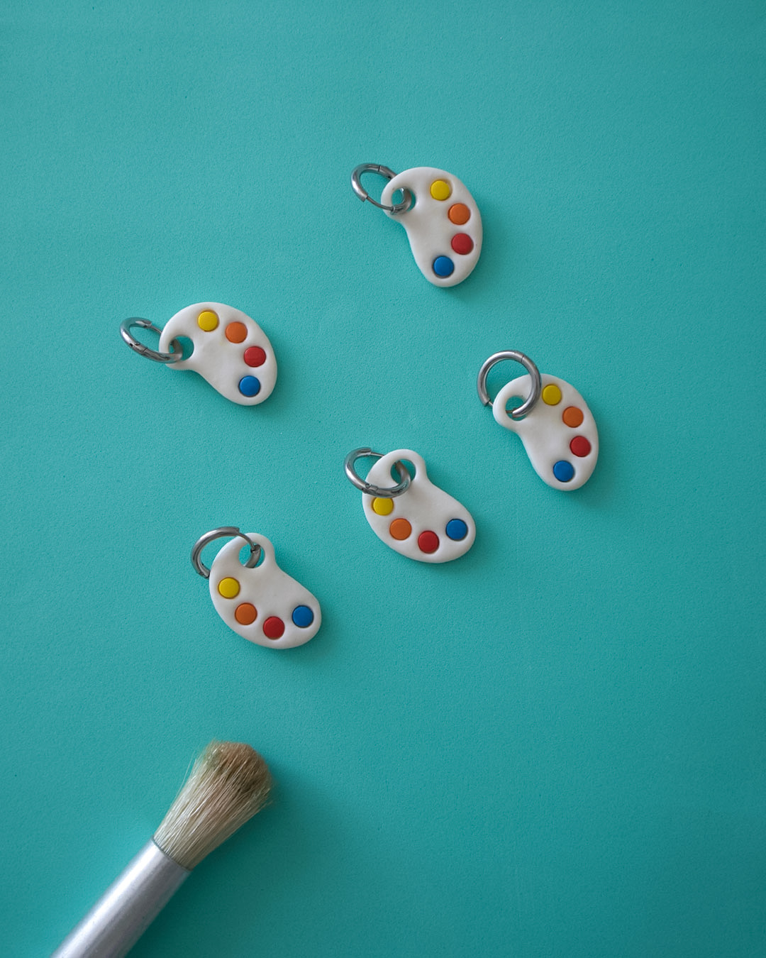 Paint Palette Earrings
